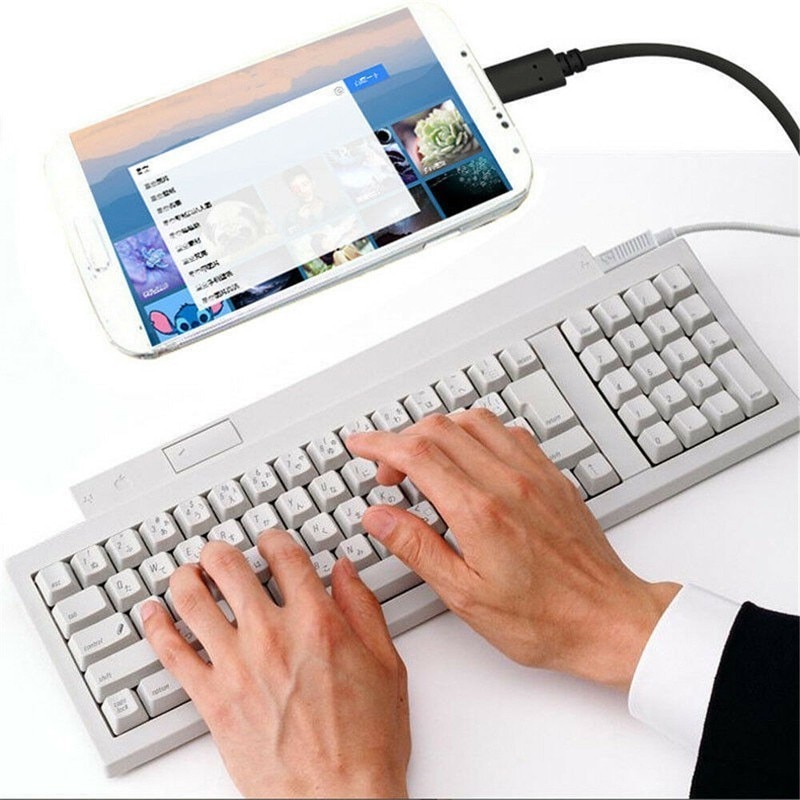 C Converter USB 3.1 Male To USB Female Cable USB-C Android OTG Adapter Type Type-c Mobile Phone OTG Data Line