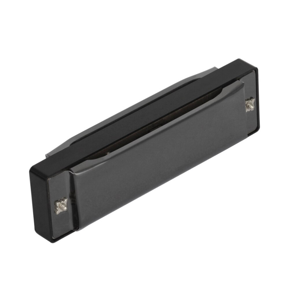 Blues Harp 10 Holes 20 Tone Harmonica Packed With A Box Playing Instruments Small Instruments (Black with Cleansing Towe: Black