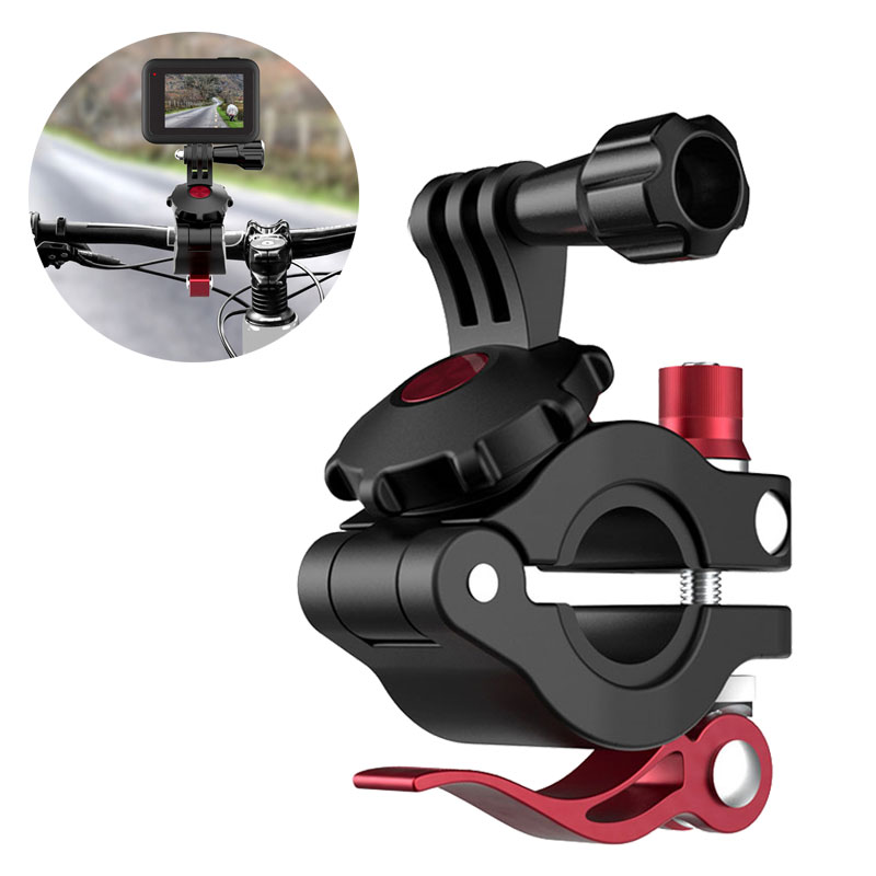 Motorfiets Metalen Camera Houder Racefiets Beugel Verstelbare Fiets Klem Voor Gopro Osmo Action Sport Camera Accessoires