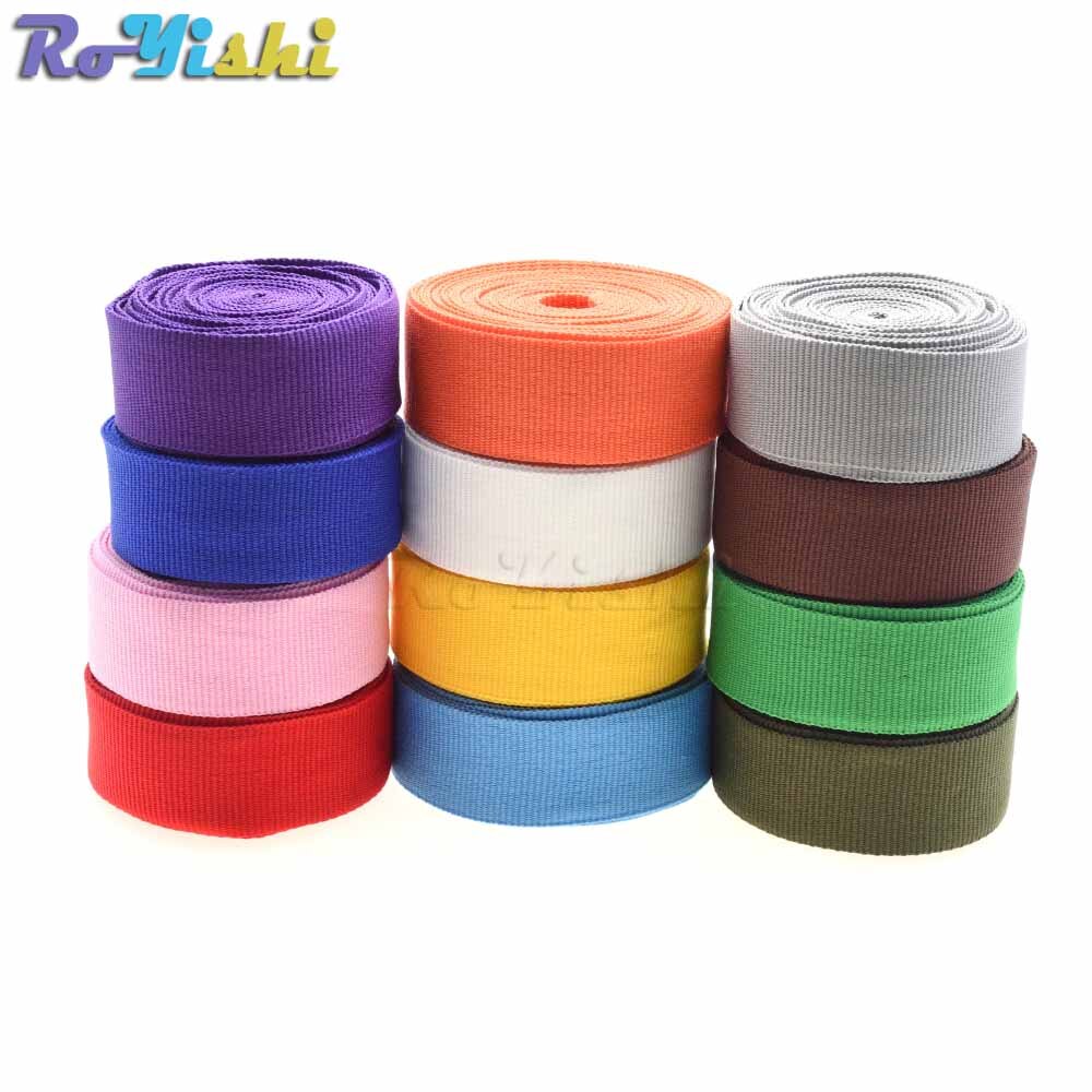 10 yards/pack 1 " (25mm)  polyesterband och syhantverk med sömnadsrep