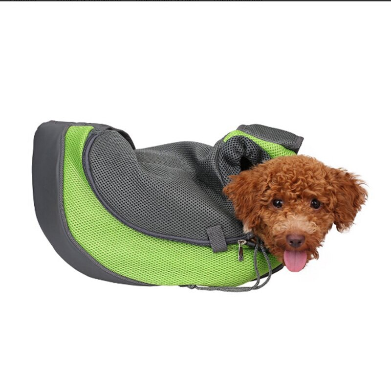 Ademend Hond Front Draagtassen Mesh Comfortabele Reizen Tote Schoudertas Voor Puppy Kat Kleine Huisdieren Slings Rugzak Dragers