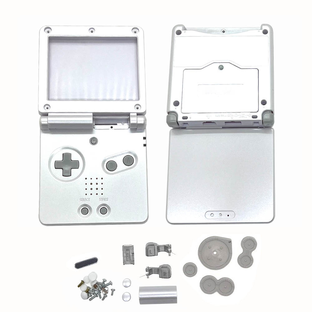 Carcasa Original de repuesto de para Gameboy Advance GBA SP, funda carcasa para consola de juegos con juegos de accesorios: Azul