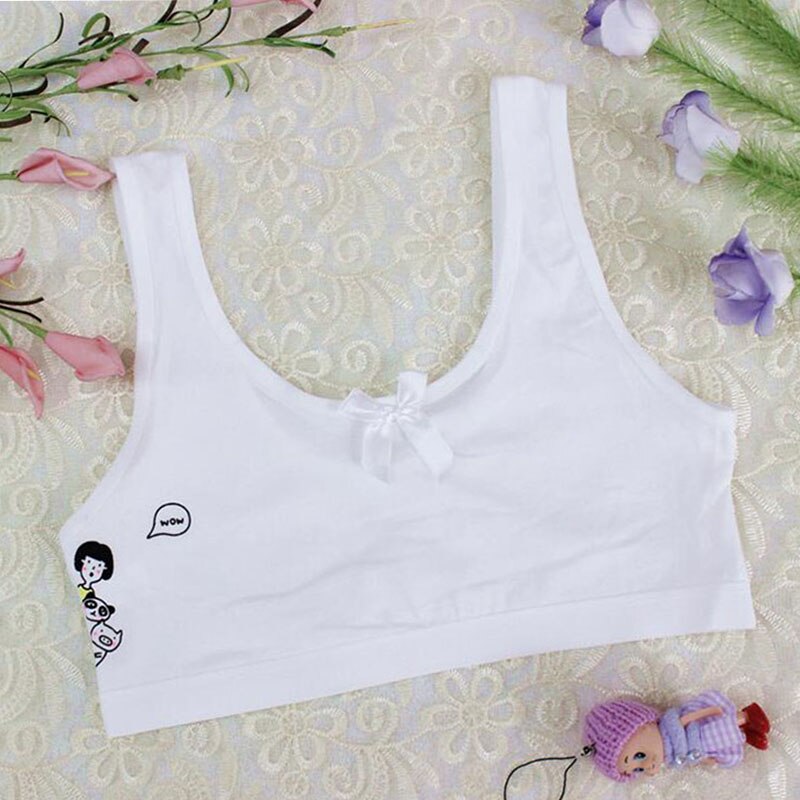 1 Pc Baby Kids Bras Meisjes Ondergoed Kleding Voor Jonge Meisjes Training Bras Ondergoed Meisjes Kleding Kids Tank Top Baby kleding