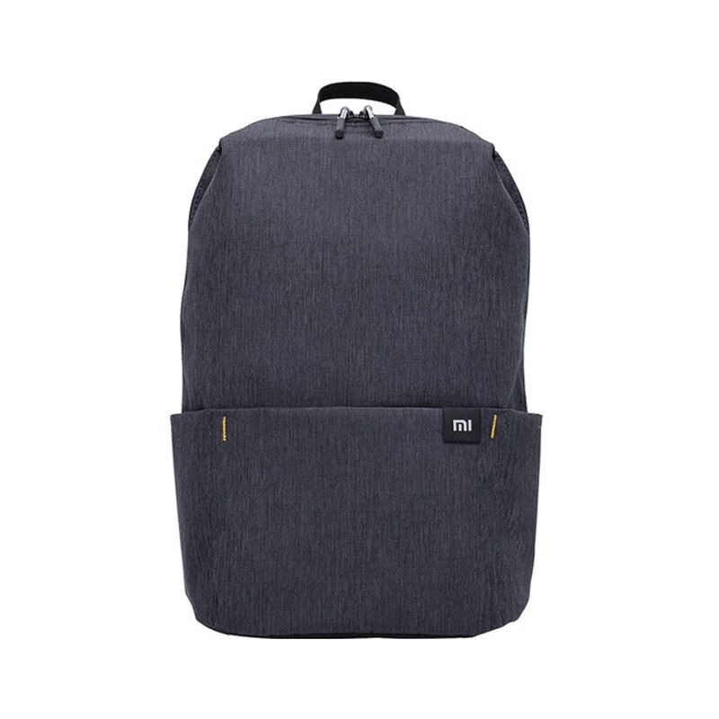 Xiaomi – petit sac à dos Original pour hommes et femmes, 15l, pour loisirs, pour ordinateur portable, pour écoliers, de voyage, quatre couleurs: Black