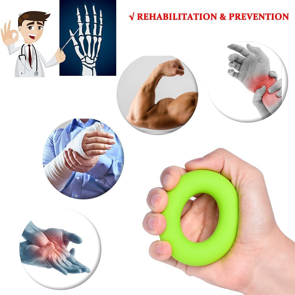 Pince à main en Silicone, extenseur de doigts, exercice de poignée de poignet, entraîneur de force, bandes de résistance, Fitness