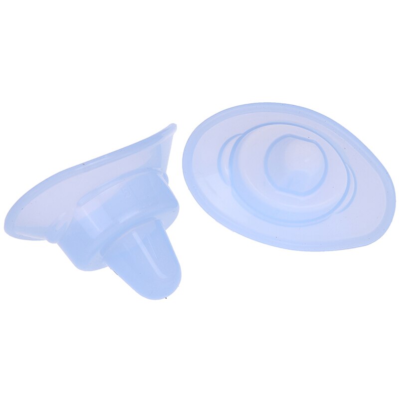 2Pcs Soft Silicone Reusable Eye Wash Cup Eyewash Container Eye Care Washing Cup