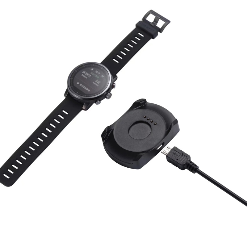 Charging base for Xiaomi Huami Amazfit Stratos 2 / 2S Smart Watch fast charging Stratos 2S wireless Fast Charger