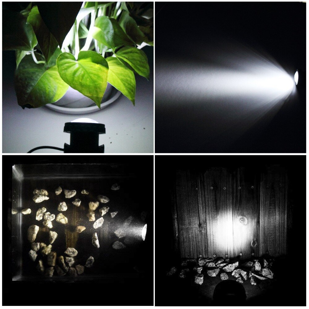 TSUN Solar Strahler 6 LED IP68 Unterwasser Projek... Vicedeal