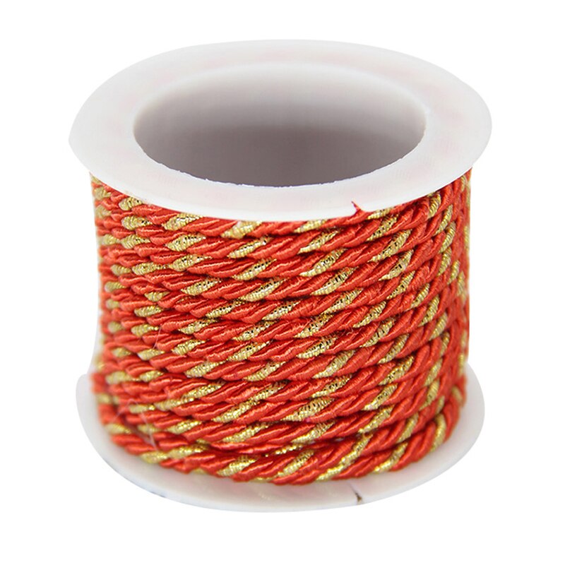 Fil étiquette de vêtement 3M/Roll | Cordon étiquette de vêtement fait à la main pour enfants, fournitures artisanales de boulanger, cordes à coudre pour vêtements en ficelle