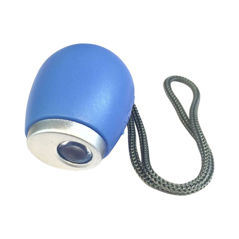 Mini horloge de Projection numérique Portable, horloge, veilleuse, projecteur, lampe de poche avec corde suspendue, pièces de rechange automatiques: Bleu
