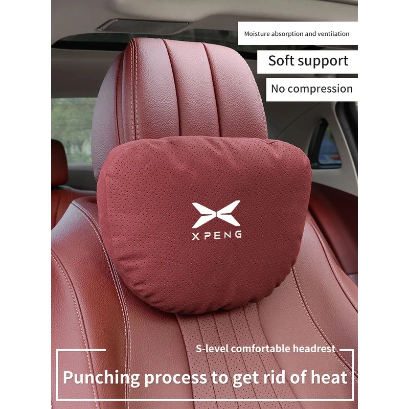 Xpeng P5 P7 g3 g6 G9 X9 N5 F57 bêta appui-tête de voiture support de cou siège coussin lombaire respirant doux oreiller de cou accessoires automobiles