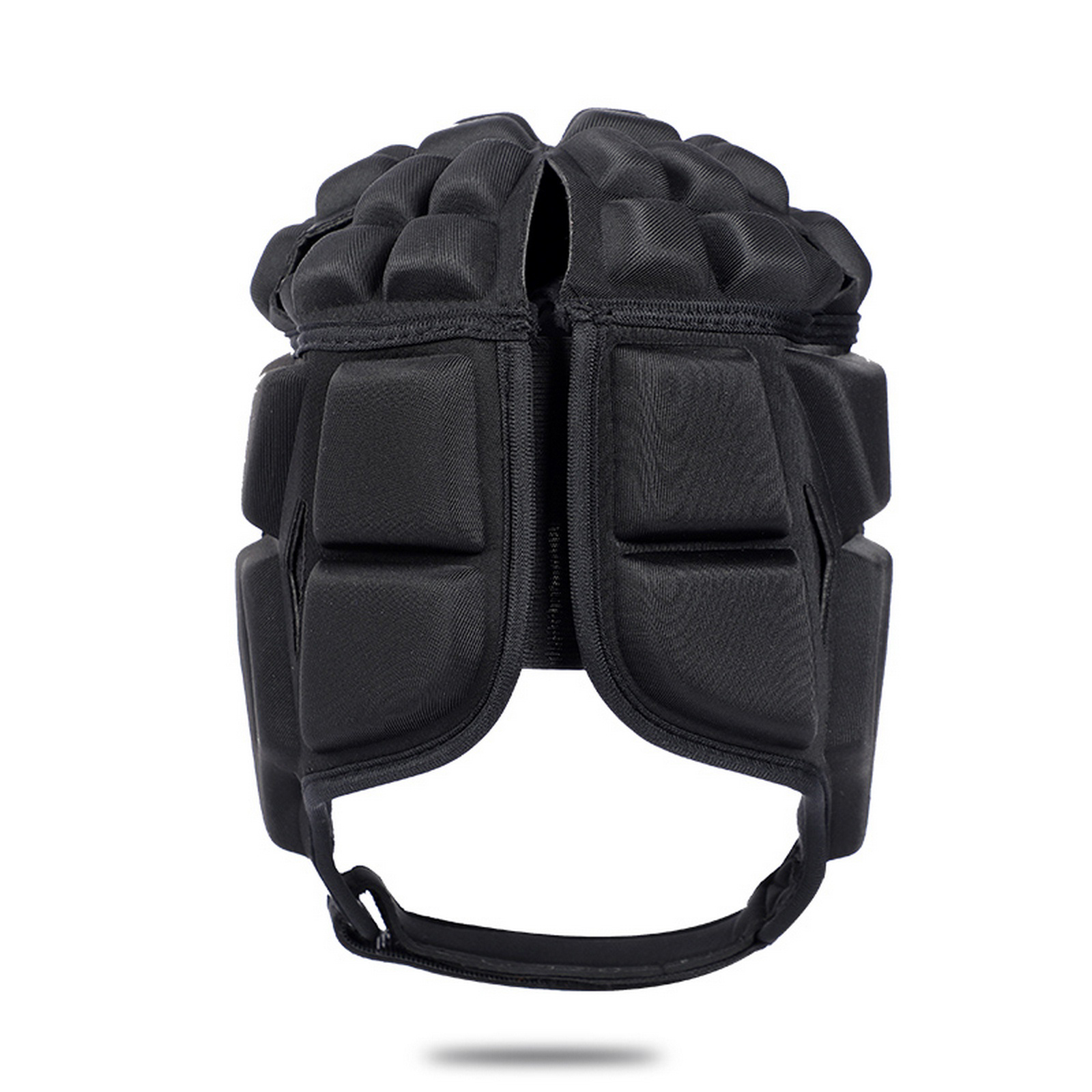 Profession Football Soccer Baseball Goalkeeper Helmet Sports Rugby Scrum Cap Head Guard Goalie Roller Hat Fiber Head Protector: Default Title