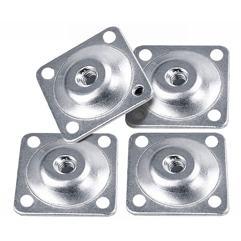 Slope Table Feet Fixing Plate 4 Angled Sofa Legs Mounting Bracket Set With Screw 2022