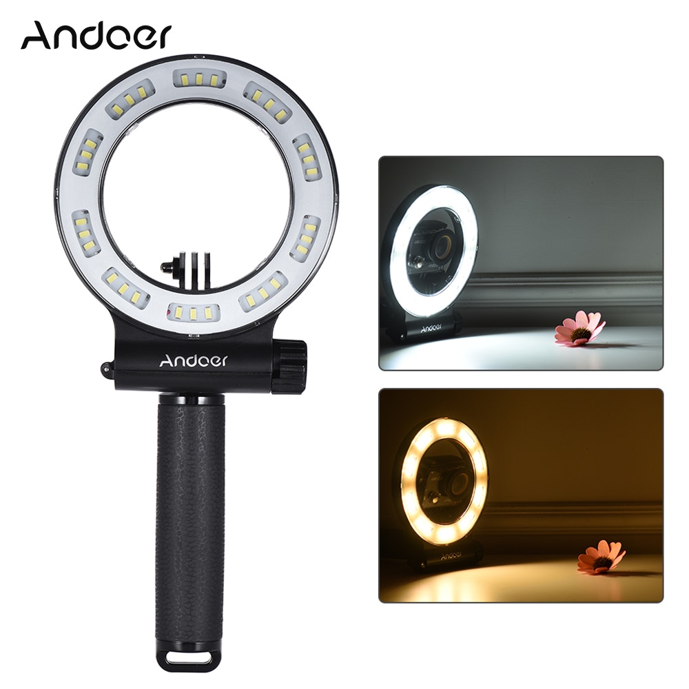 Andoer SL-109 30 LED Licht Waterdicht 40 m Duiken Licht Vullen 3 modus voor GoPro Hero 6/5/4/3 +/3 Yi 4 K SJCAM Action Sport Camera