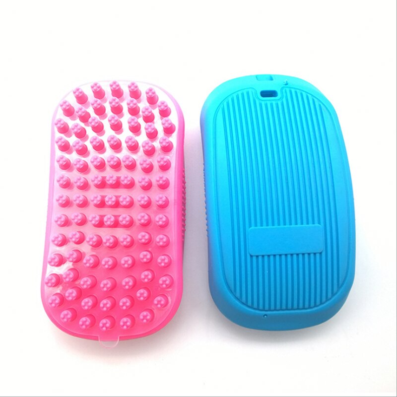 Huisdierkam voor honden, multifunctionele massagebadborstel, huisdierkam voor het verwijderen van haar, vlooienkam voor hond en kat, reinigingsborstel voor huisdieren