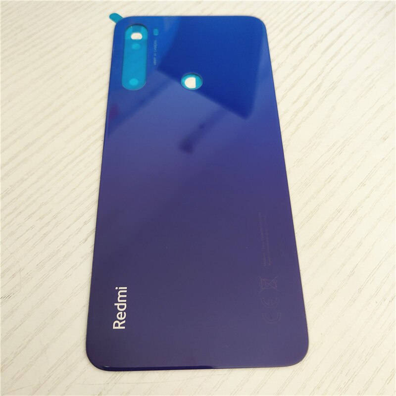 Per Xiaomi Redmi Note 8T pannello di copertura della batteria posteriore in vetro originale parti di ricambio del coperchio della custodia dello sportello posteriore