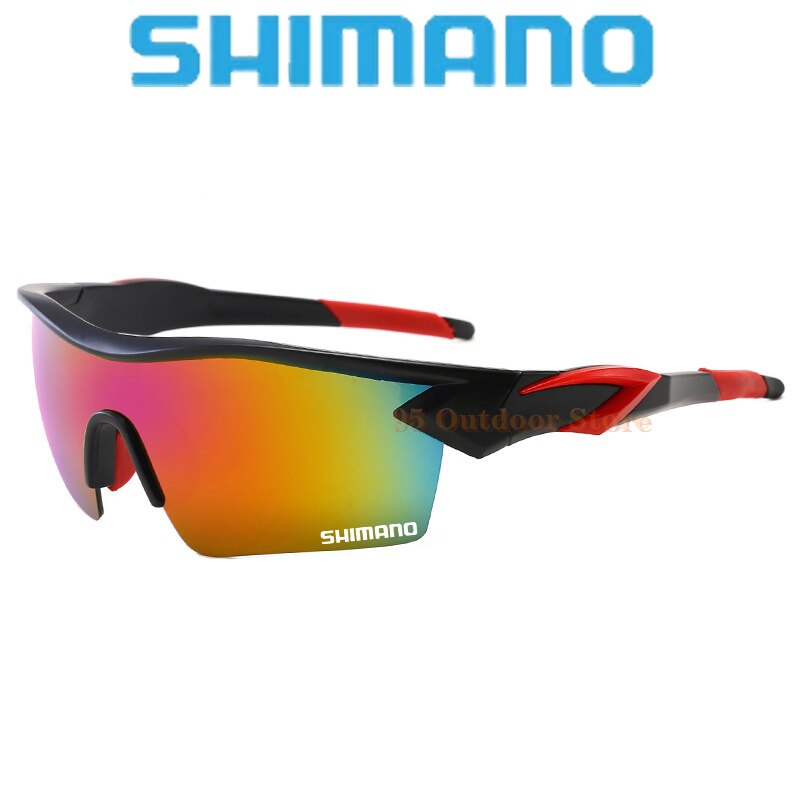 Shimano Classic Fietsen Zonnebril Mannen Vrouwen Sport Outdoor Strand Vissen Reizen Kleurrijke Zonnebril UV400 Bril: 2