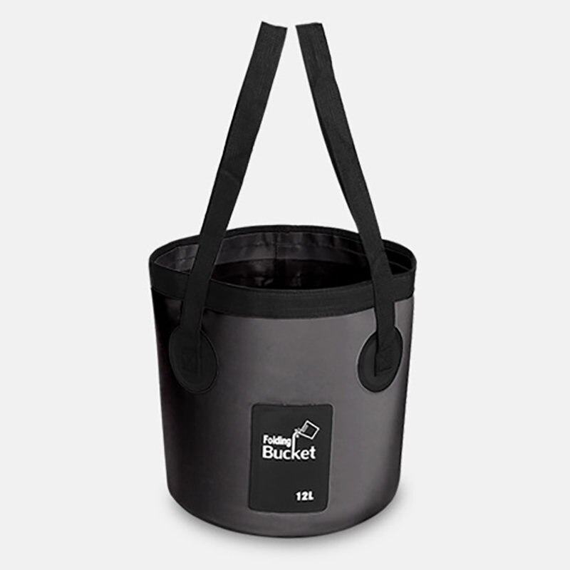 Outillage de camping,Seau portable pliable de,sac de stockage d'eau de