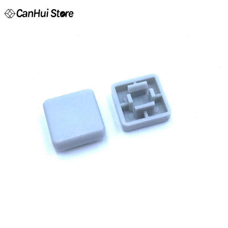 50pcs 10x10 Key Caps Square Inner Diameter 3.6*3.9 Button Cap Adaptable 12*12 Square Head Touch Switch 12x12x7.3mm Button Hat