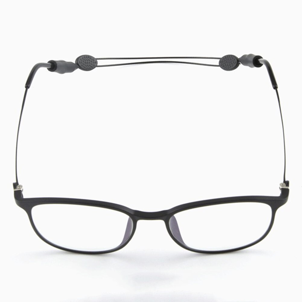 25-35CM Candy Color Elastic Silicone Eyeglasses Straps Sunglasses Chain Sports Anti-Slip String Glasses Ropes Band Cord Holder
