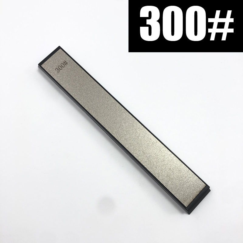 80#150#1000#3000# Diamond Sharpening Stone Whetstone Knife Sharpener Fixed Angle Knife Sharpener Honing Stonesc: Diamond 300grit