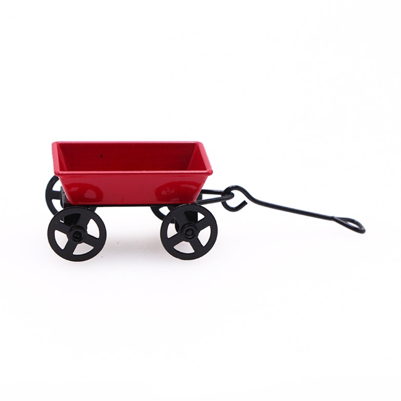 Kids Funny Plastic Winkelwagen Poppenhuis Decoratie Speelgoed Voor 6-8 Jaar Oude Kinderen Brain Training Verbeteren Intelligentie Levert