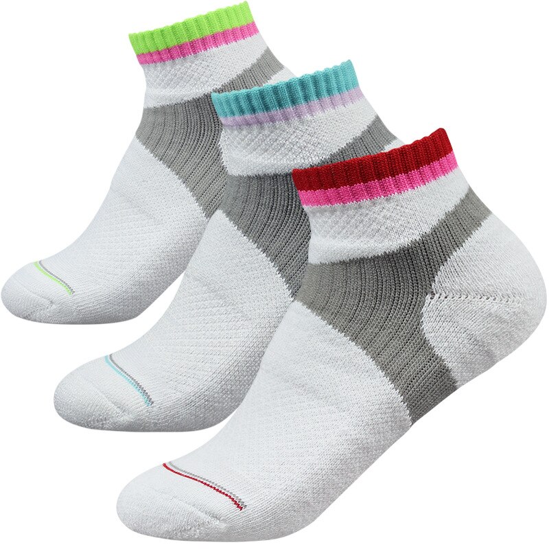 Frauen Badminton Socken Baumwolle Handtuch Frottee Sport Socken Tischtennis Basketball Socken