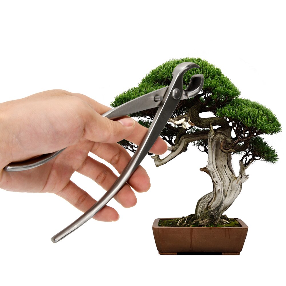 Knob Cutter Bonsai Cutter Concave garden bonsai tools chopper scissors Hand tool flower Secator 210mm Stainless Steel