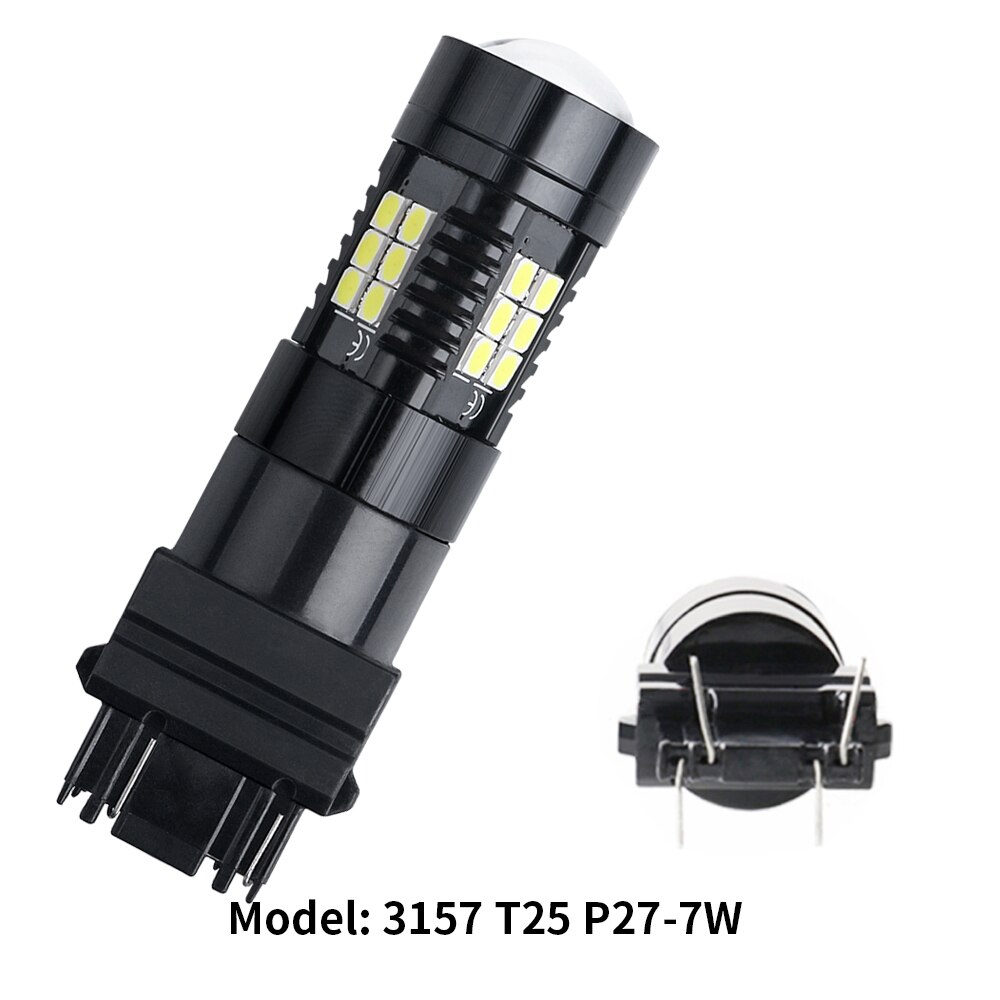 Ampoules Led Canbus sans erreur 1156 BA15S P21W 1157 BAY15D 21W 1156 BAU15S 3030 21SMD pour feu stop inversé, clignotant blanc, 1 pièce: green / 6500 K