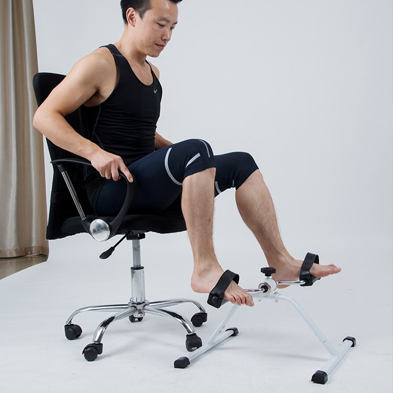 Prortable Pedal Exercise Bike Fitness Lean Leg Bodybuilding Trainer Machine Equipments Home Legs Rehabilitation Workout Stepper