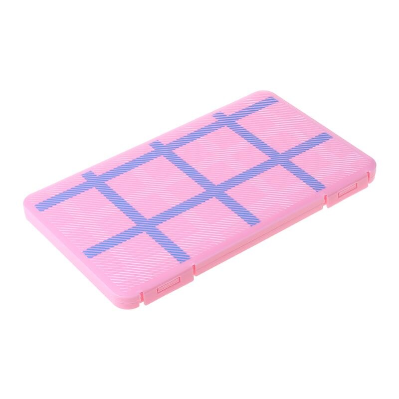 Bärbar ansiktsmask behållare dammtät munskydd förvaringslåda maskväska arrangör för hushåll: Rosa