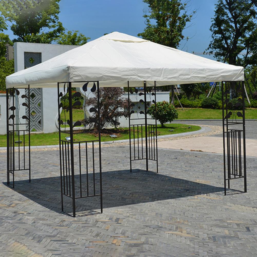 3X3M Outdoor Tuin Dak Luifel Pop Up Canopy Cover Waterdicht Uv-bescherming Zonnescherm Zeil Tent Zon onderdak Luifel Voor Strand