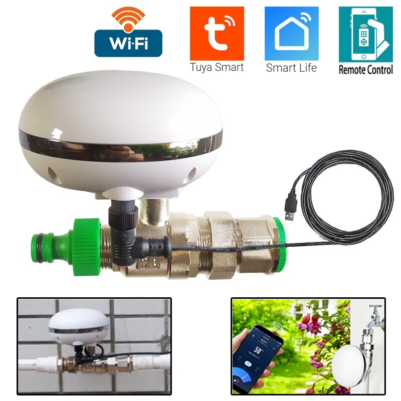 Smart Irrigation Timer Irrigation Controller System Water Valve Garden Watering Timer