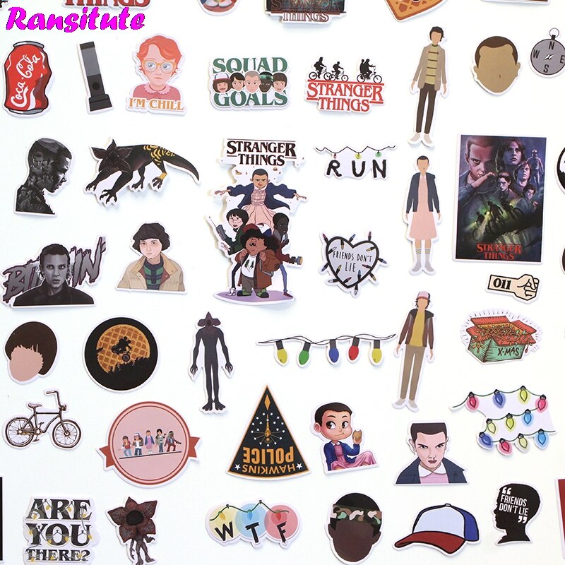 R204 66pcs/set Personality Graffiti Sticker Child DIY Skateboard Laptop Luggage Phone Car Bike Waterproof Sticker