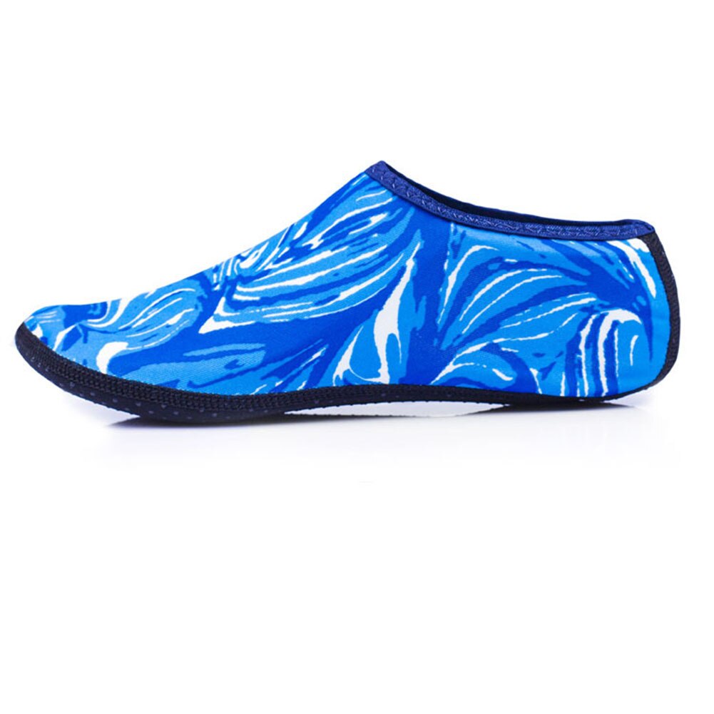 Mannen/Vrouwen Water Sport Schoenen Antislip Mesh Aqua Sokken Yoga Oefening Zwembad Strand Dans Zwemmen Surfen Schoenen: blue / 35.5
