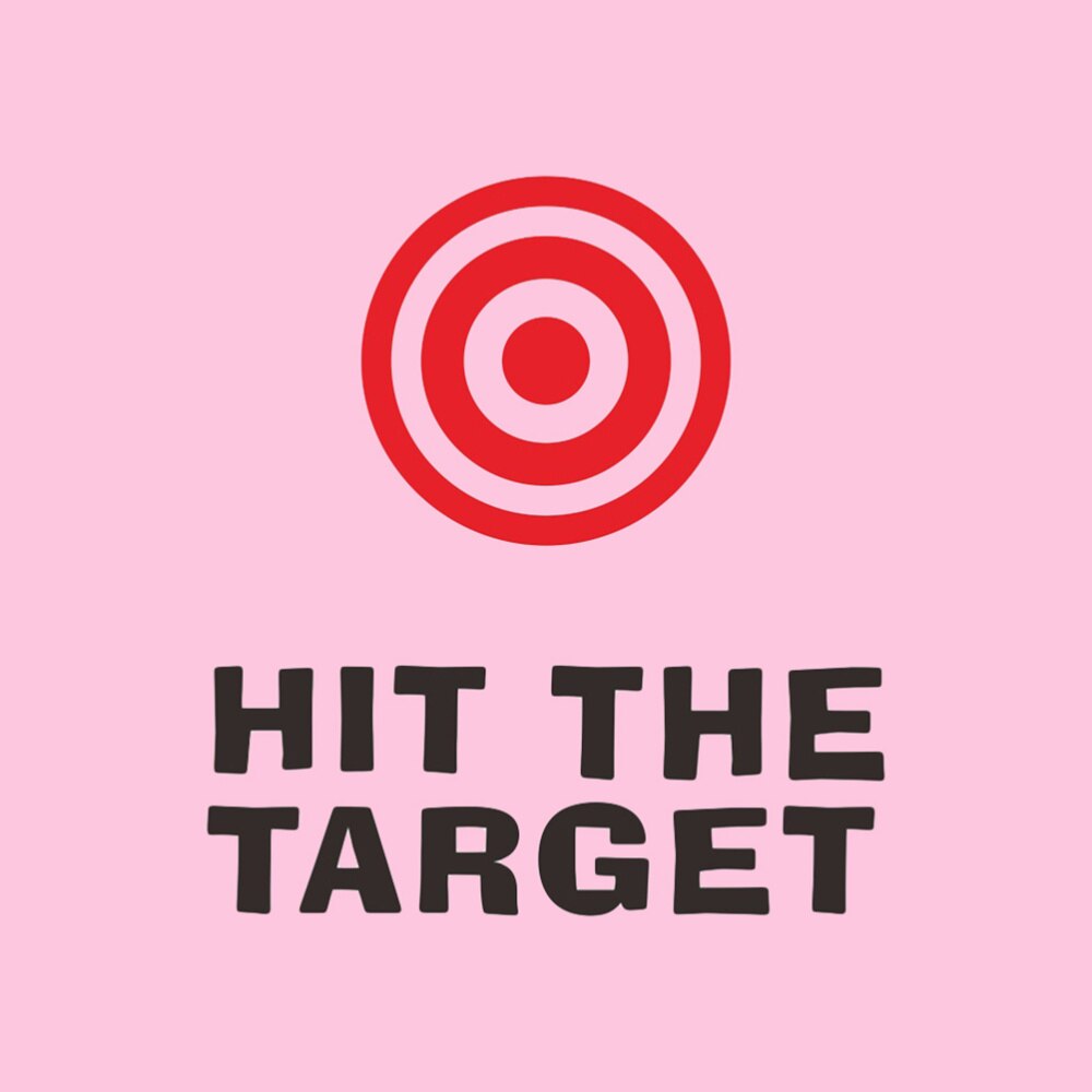 Hit The Target Funny Toilet Sign Bathroom Wall Decals Stickers for Home Office Cafe Hotel