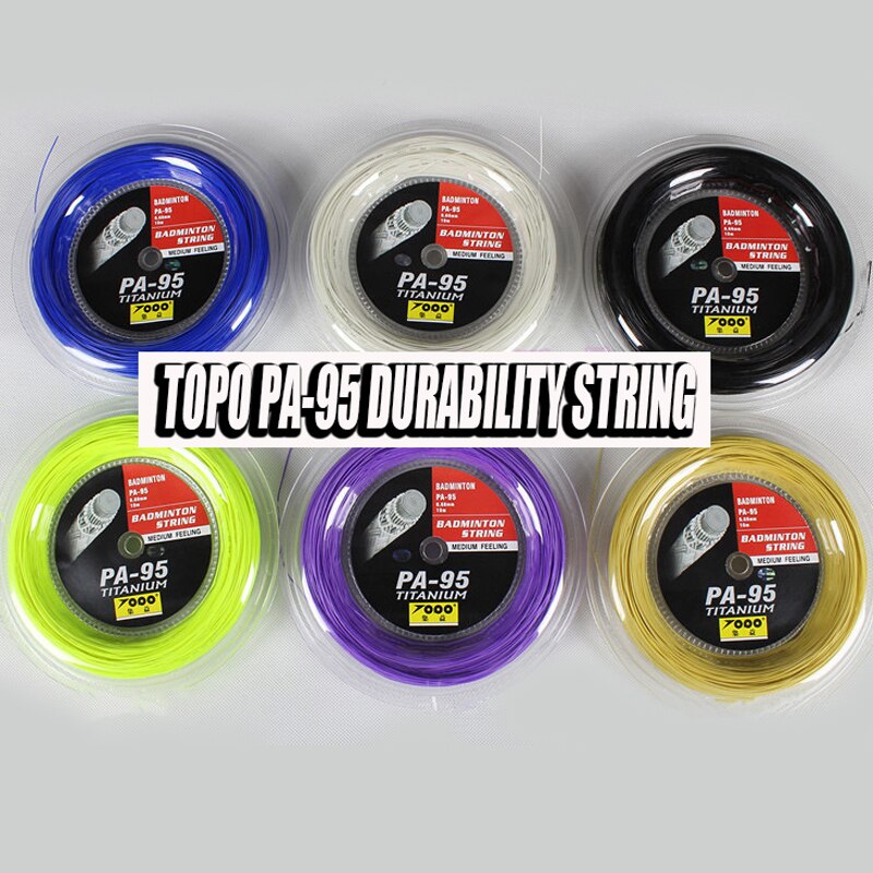 1 Reel Topo PA95 Badminton String Reel 200M