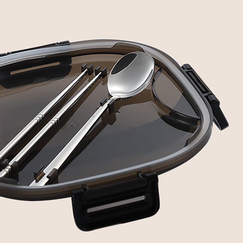 MICCK Stainless Steel Lunch Box For Kid Heated Lunch Box Kitchen Accessories Bento Box Meal Prep Food Container Storage