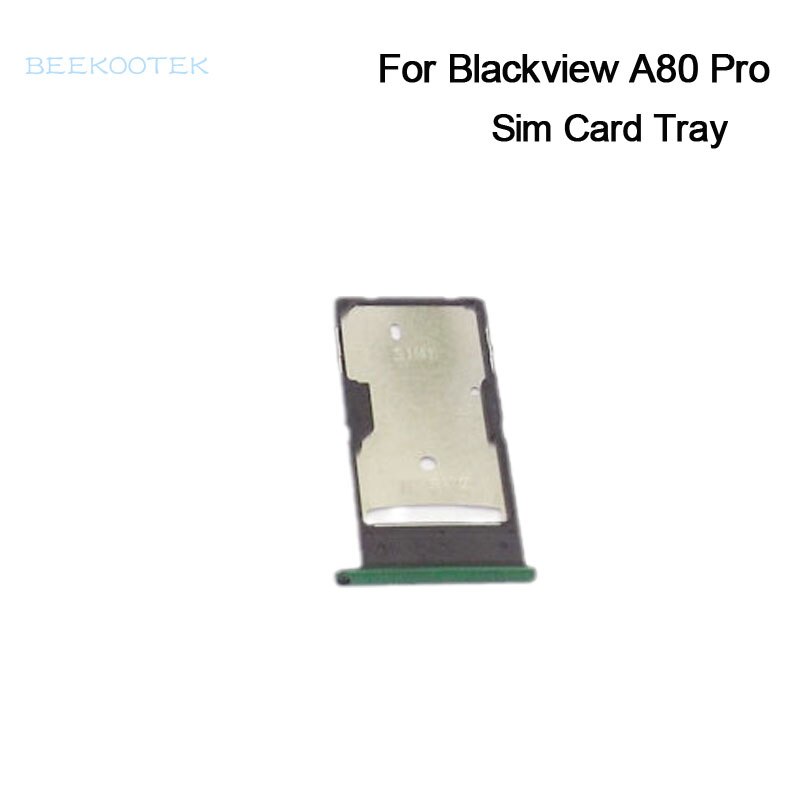 Originele Blackview A80 Pro Telefoon Sim-kaart Sim-kaart Lade Deel Voor Blackview A80 Pro 6.49 "Android 10 smartphone: green