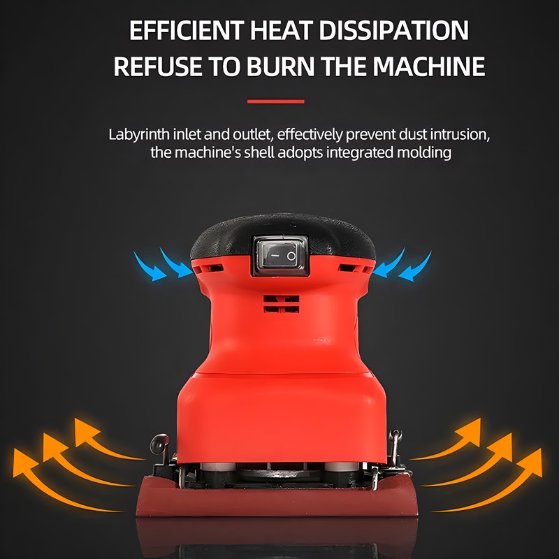 Mini Electric Sanders with Sandpaper Woodworking Tool Furniture Metal Polisher Electric Sanders Buffer Sander