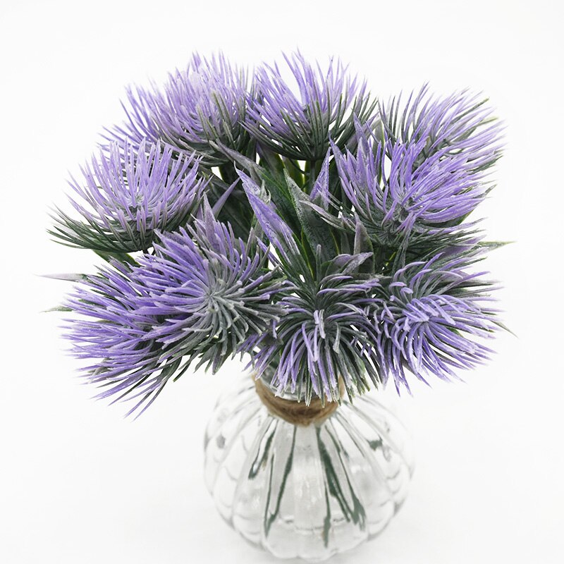 10 Pieces Artificial grass Imitation plants Home decoration accessories Photo props Wedding Diy for Flower arrangement Christmas