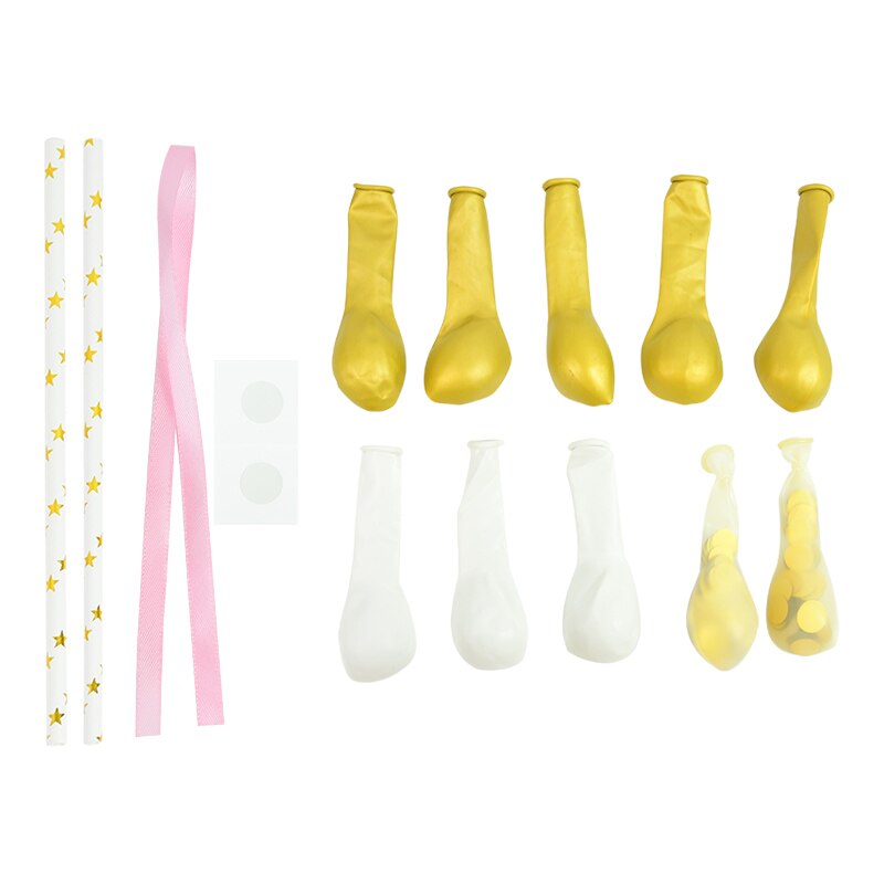 10pcs 5inch Balloon Cake Insert DIY Polka Dot Sequin Cake Flags Accessories Baby Shower Wedding Birthday Party Supply
