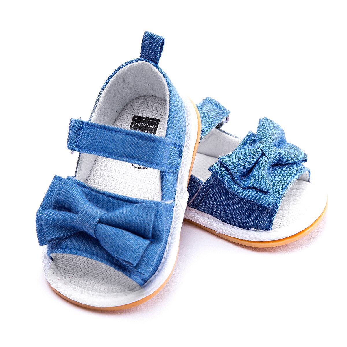 , las nuevas sandalias transpirables para bebé, zapatos de suela suave para bebé, sandalias transpirables antideslizantes para niña, zapatos: A1 / 7-12 meses