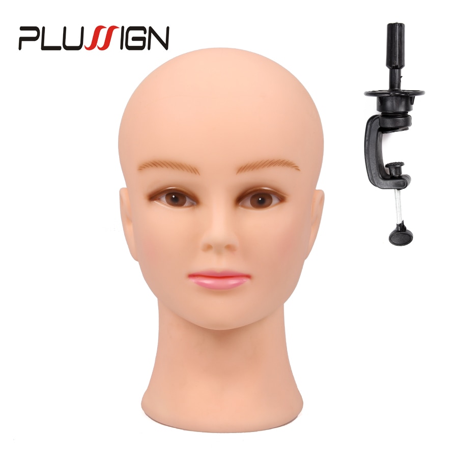 Milano Collection Wig Head Clamp – Black Table Styling Mannequin For Salons