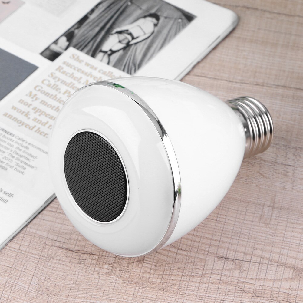 3w e27 273lm bluetooth-compatível com luz alto-falante base led multicolorido sem fio bulbo-186494