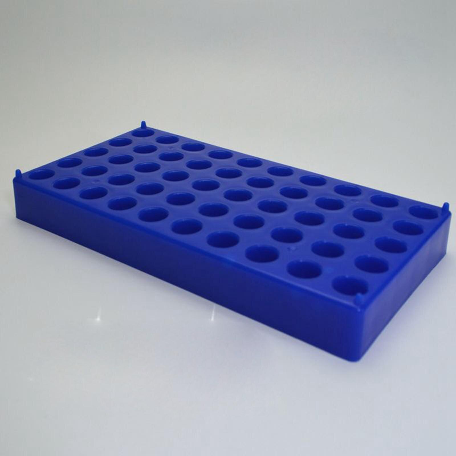 50 Holes Plastic Centrifuge Tube Rack Laboratory Test Tubes Holder Bracket Rack 1.5/2ml Centrifuge Vials Stand Diameter 12mm