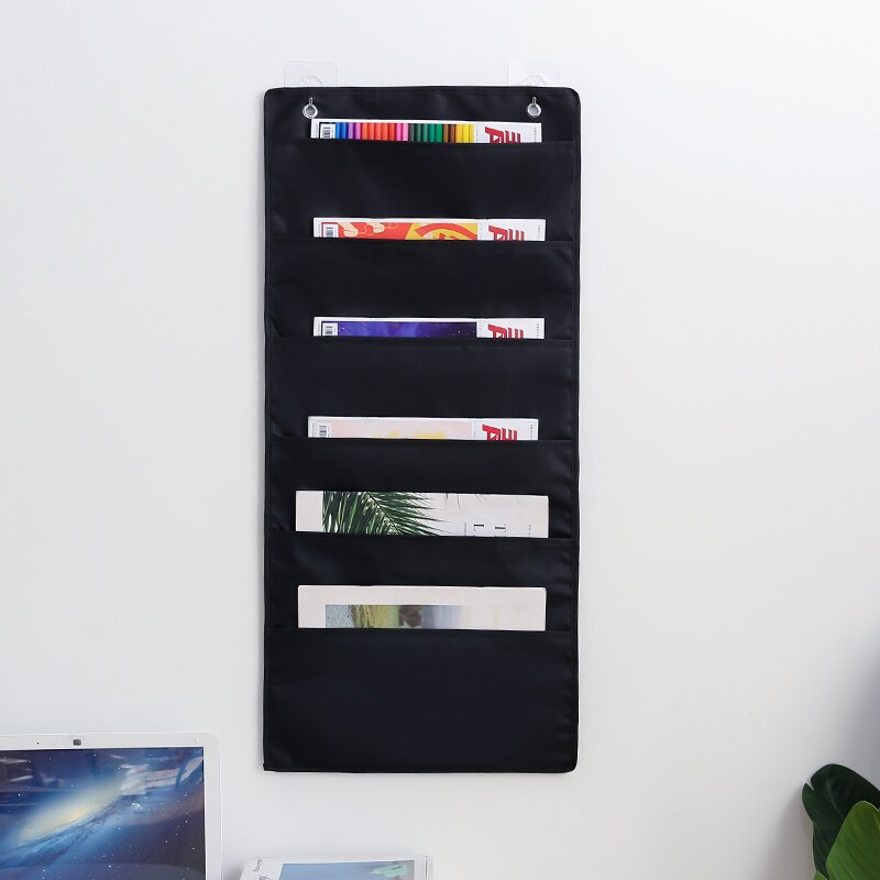 Over the Door File Organizer,Wall Mounted Hanging File Folder Holder Mail organizers, Office Supplies Storage Pocket for Paper