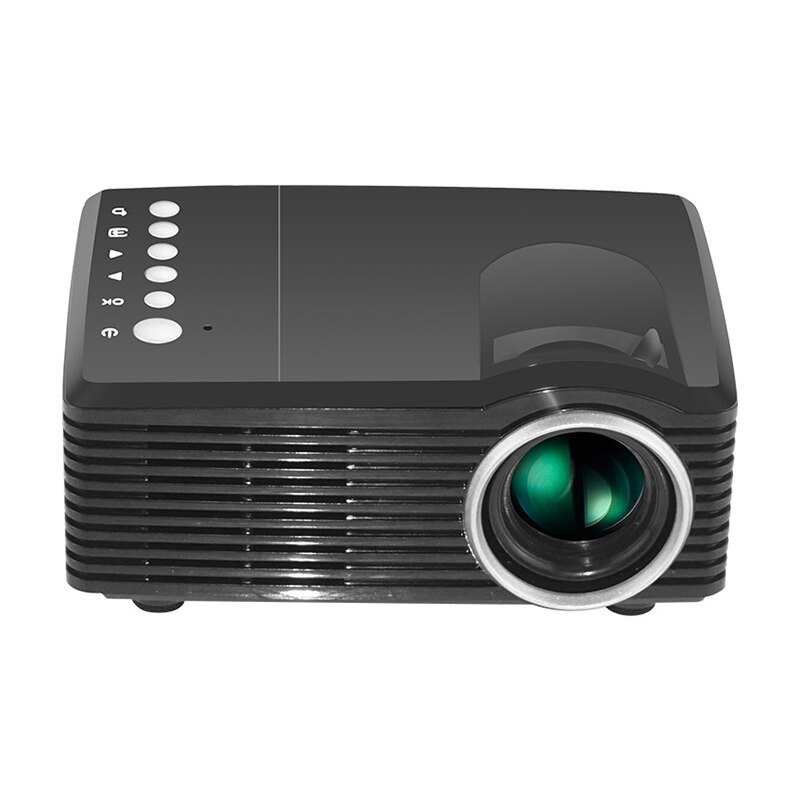 4K HD 3D Mini Smart Projector DLP D-TV AV USB TF Home Theater Cinema FKU66