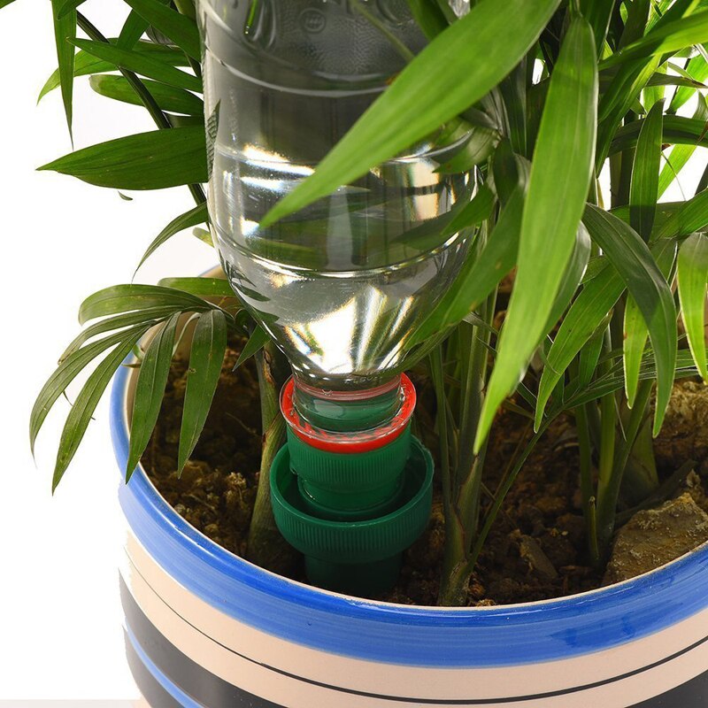 4Pcs Automatic watering device dripper potted watering artifact drip lazy watering device water seepage Plant drip Irrigation