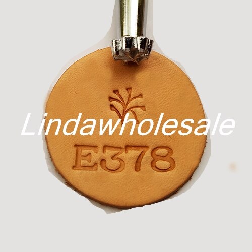 Japansk lærutskriftsverktøy  e378, stempel for lær, lærverktøy: Default Title